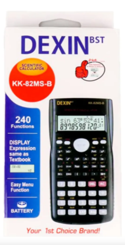 Calculadora Científica Dexin Bst Kk-82MS-B Doble Línea - Imagen 2